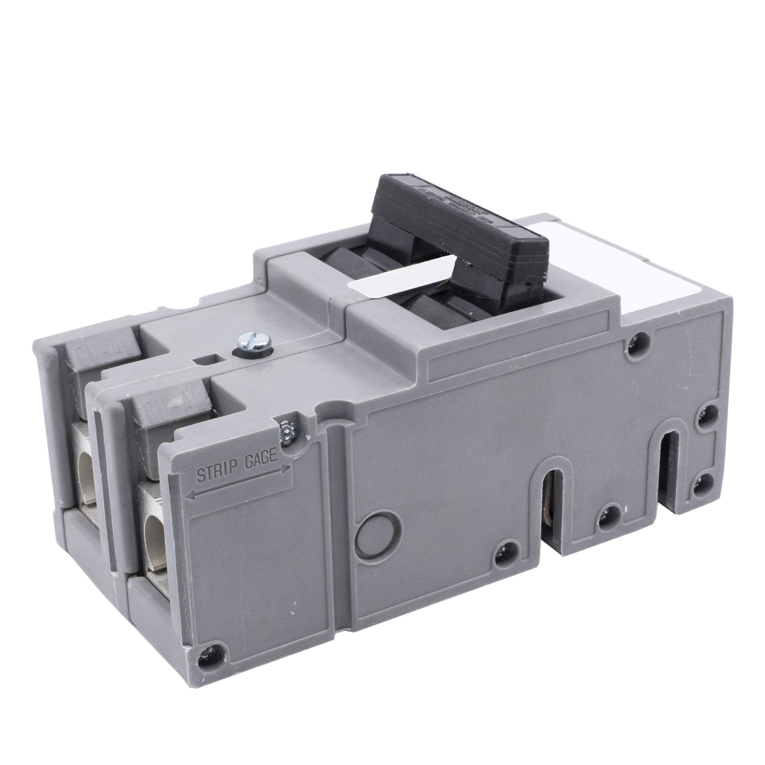 Connecticut Electric UBITBFP2002 main breaker in gray for Zinsco panels, plug-in design.