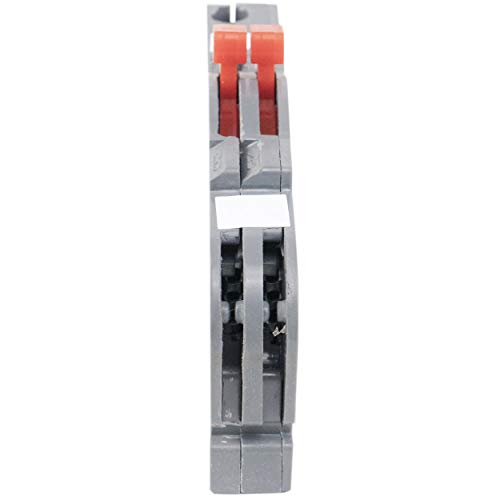 Plug-in type breaker with 3/4 inch body for fast replacement.