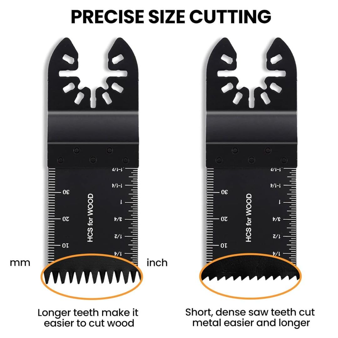CONNOO sandpaper pads included to prep and finish surfaces after cutting.