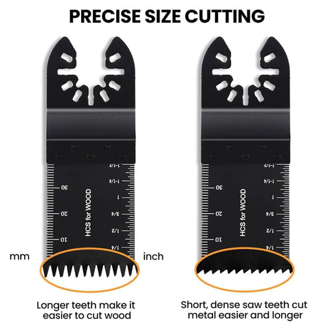 CONNOO sandpaper pads included to prep and finish surfaces after cutting.