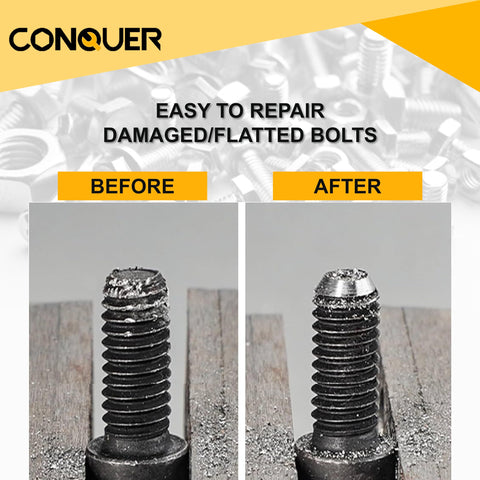 CONQUER Professional-grade deburring tool built for heavy-duty performance.