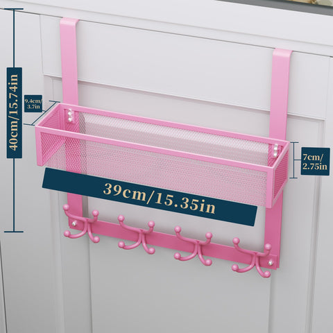Consumest compact door hanger ideal for dorm rooms.