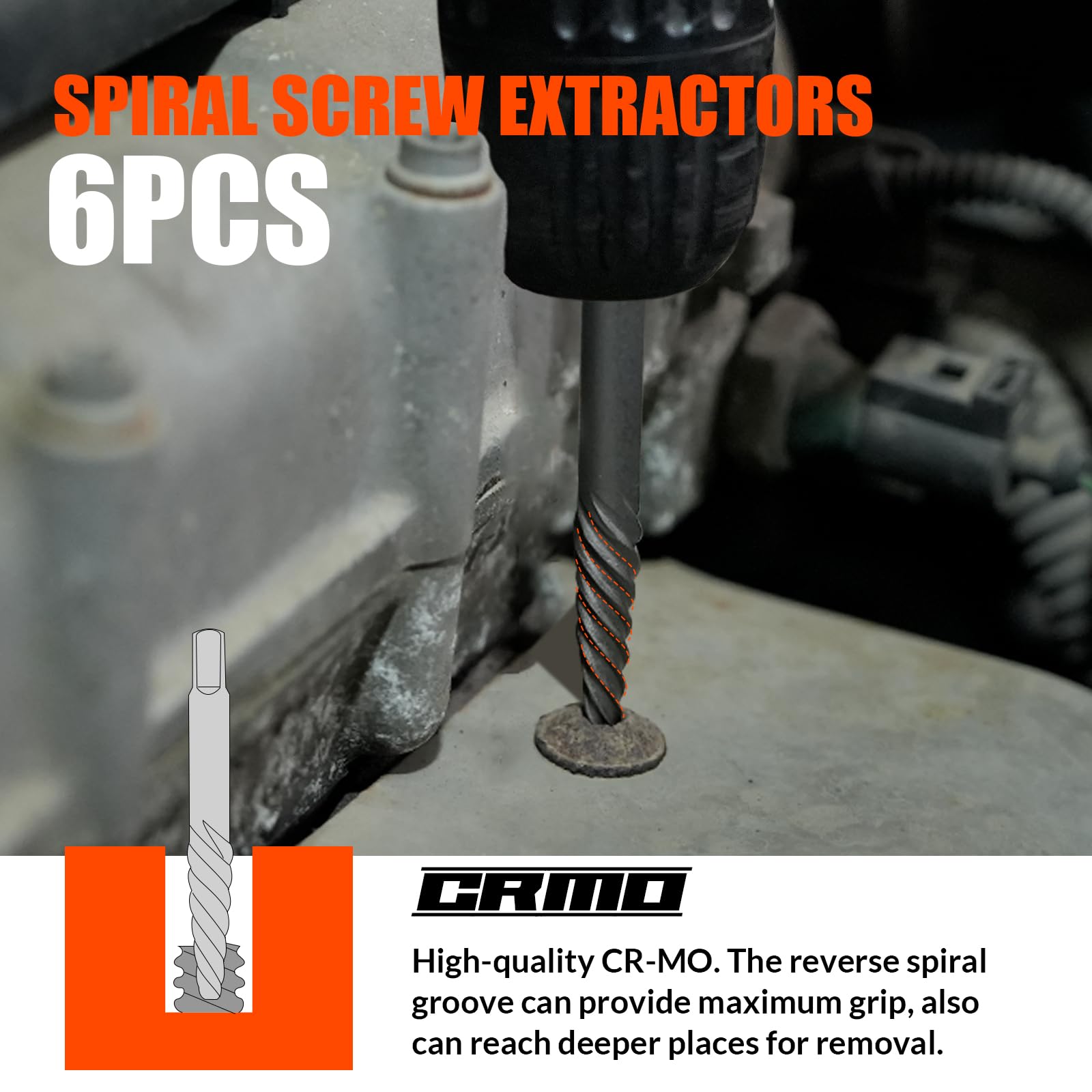 Coobeast Cr-Mo steel extractors designed for tough removals