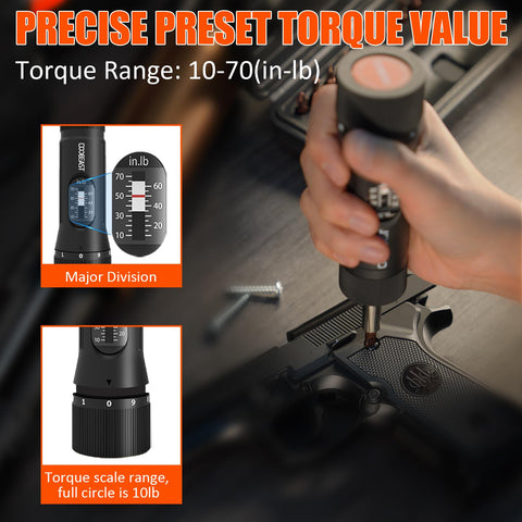 Coobeast torque preset click signal helps prevent over-tightening safely