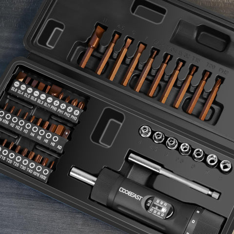 Coobeast S2 bits and sockets organized for quick maintenance access