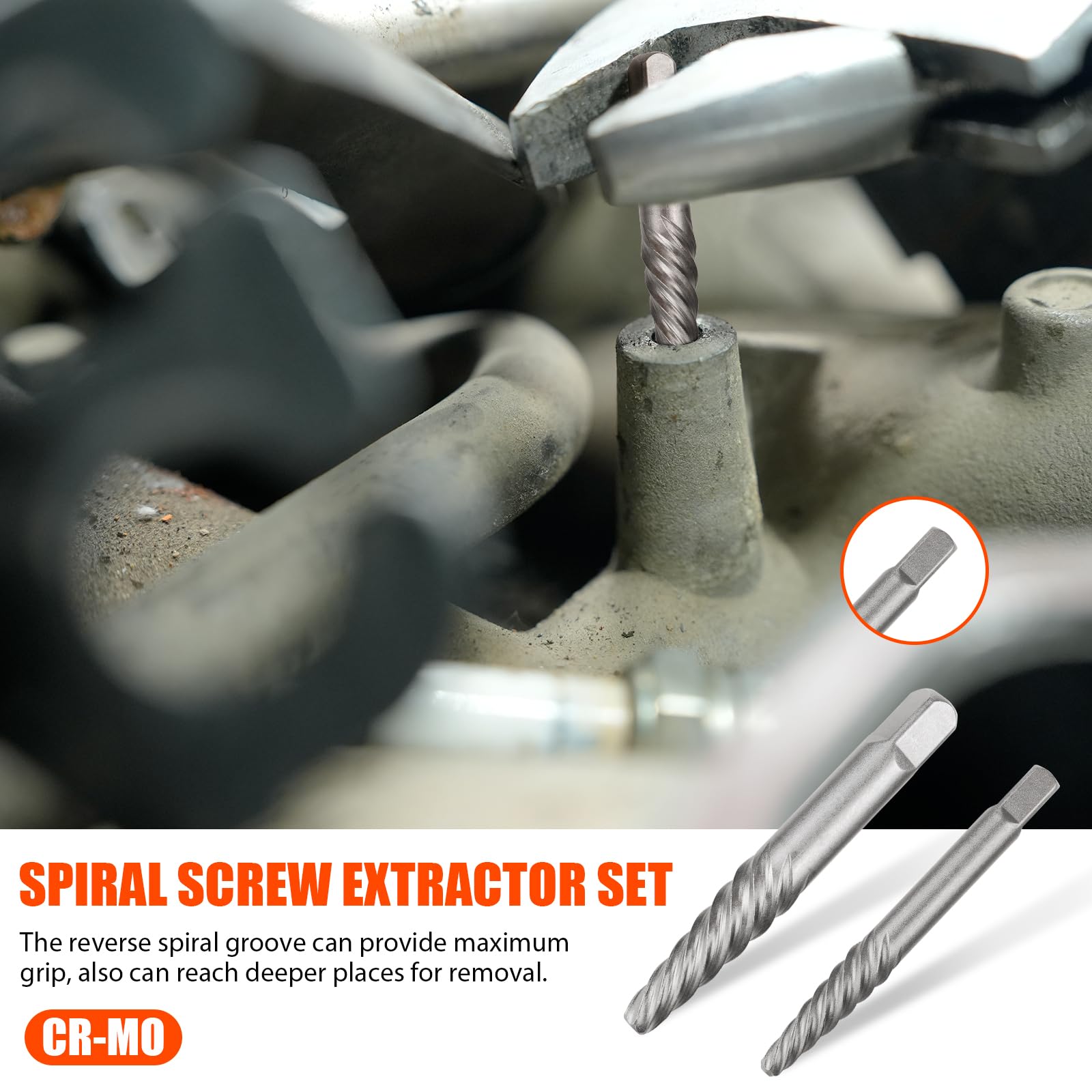 Coobeast titanium-coated drill bits resist wear during removal