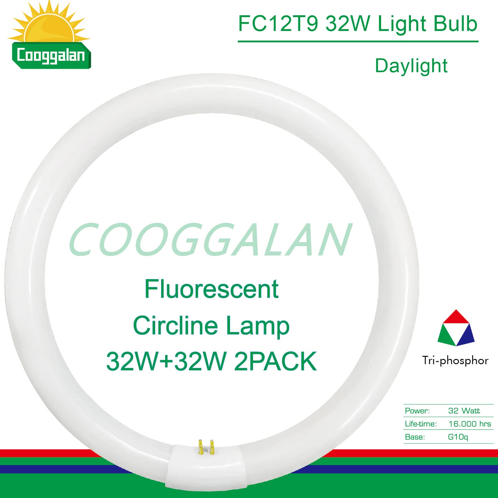 COOGGALAN FC12T9/DX CRI 80+ rendering colors naturally under daylight.