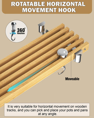 Cooks Standard aluminum hooks offer durable, oilproof, waterproof performance and long-lasting use.