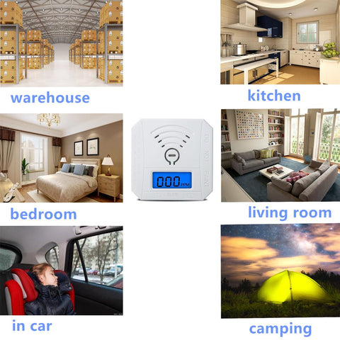 Compact, low-power monitor suitable for home, office, or warehouse.