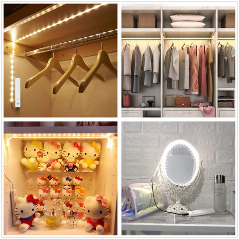 CoolBag cool-white LED strip with 300 LEDs provides bright, even illumination.