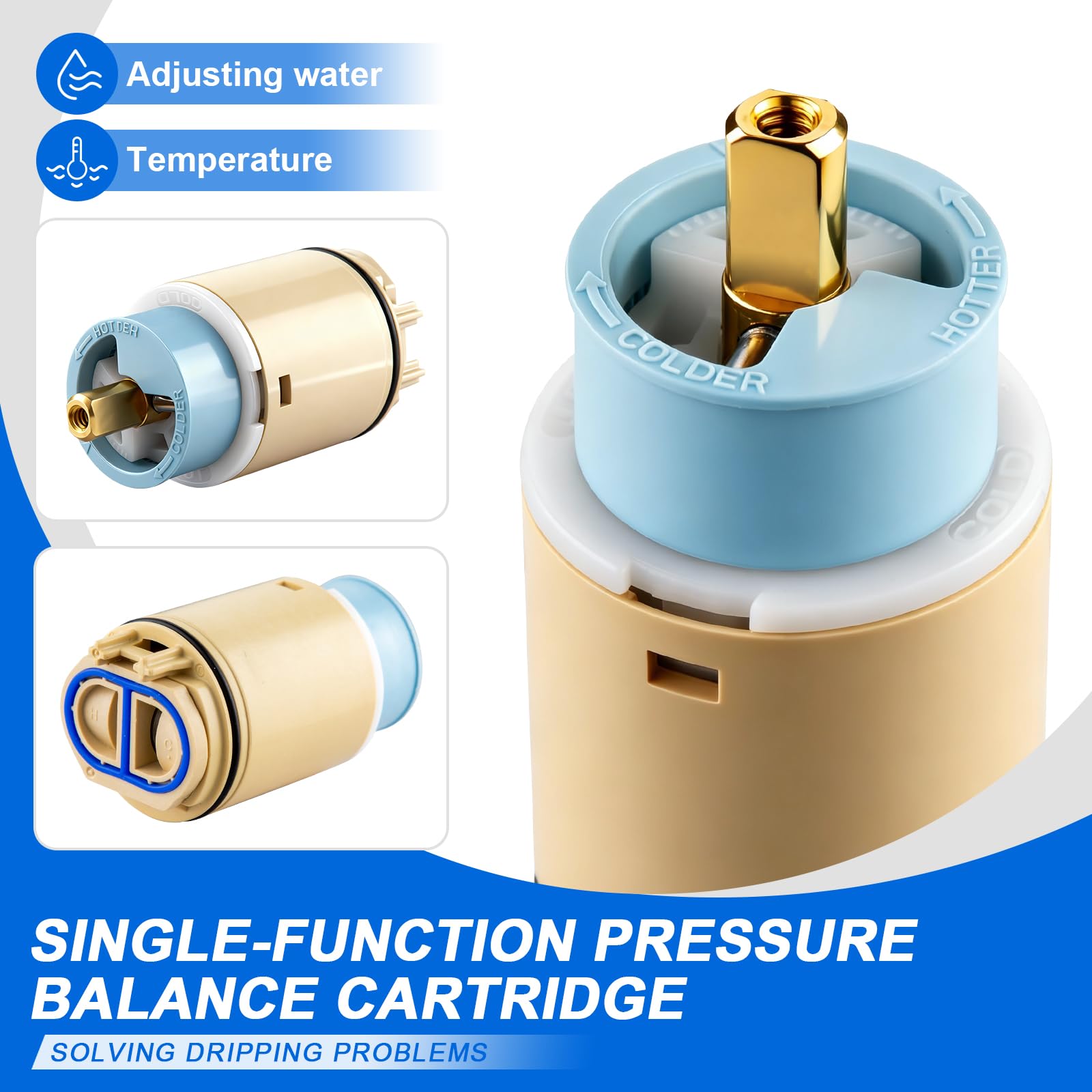 Compatibility between Coolfell components with Delta and Peerless single-handle faucets