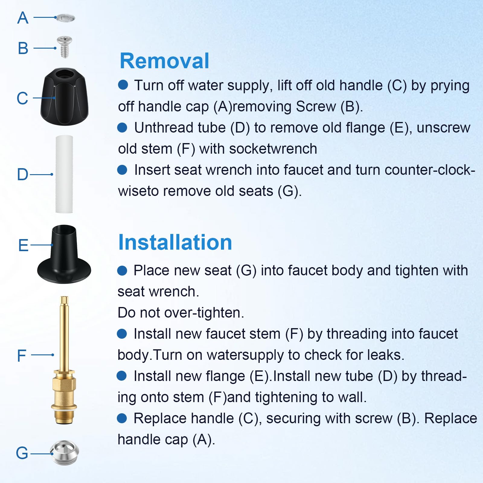 Coolfell installation guide visual supports a DIY replacement.