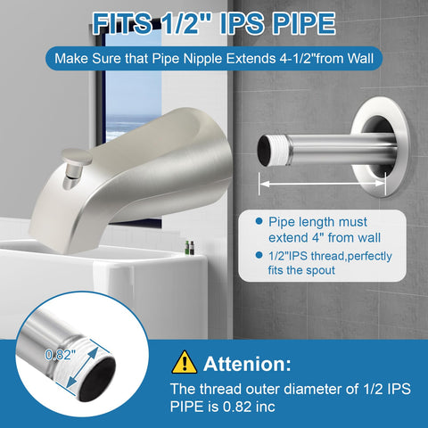 Coolfell IPS inside-thread connection highlights reliable 1/2 inch threading