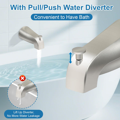 Coolfell 4-4.25 inch length spout emphasizes proper reach without gaps