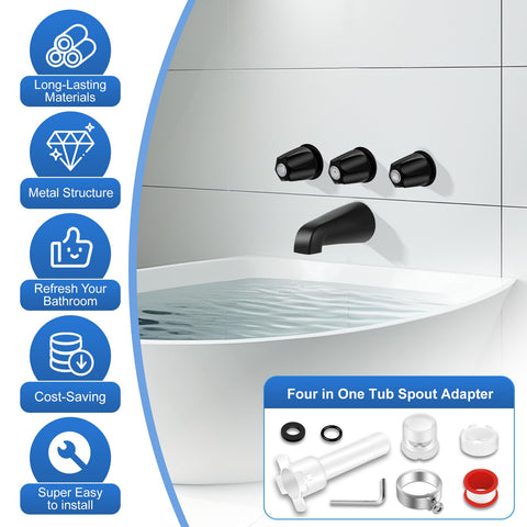Coolfell matte black finish on bathroom hardware for modern styling