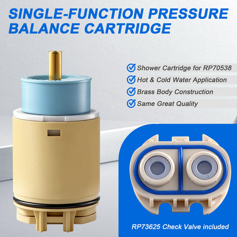 DIY installation of a Coolfell single-handle tub/shower cartridge
