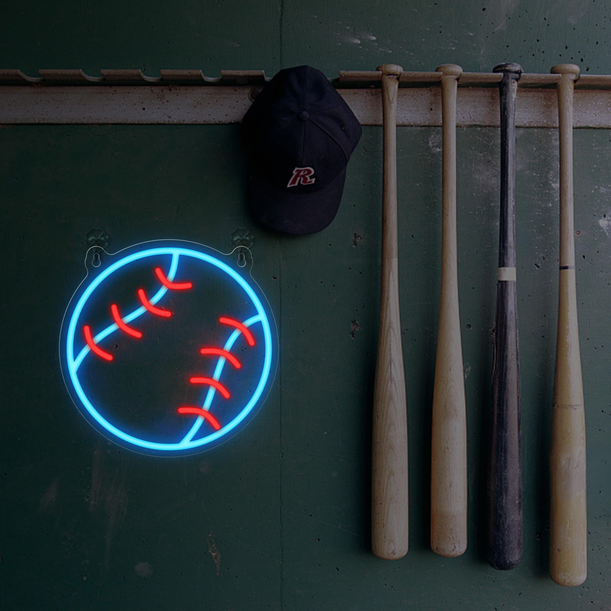 CoolGift Mart baseball neon sign makes a thoughtful gift for fans.