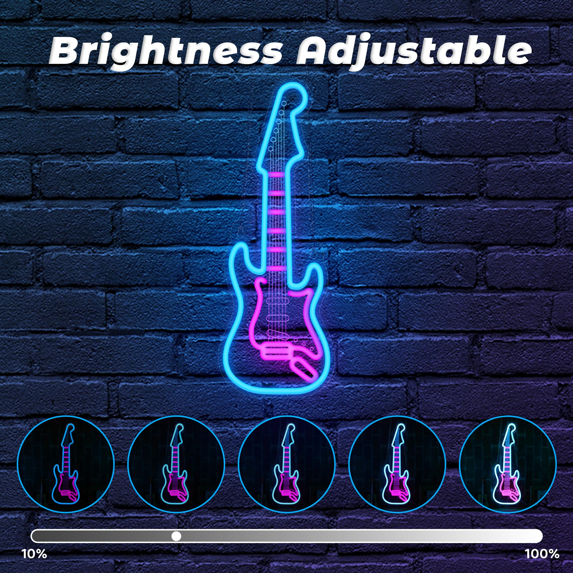 CoolGift Mart dimmable LED neon light for customizable mood lighting.