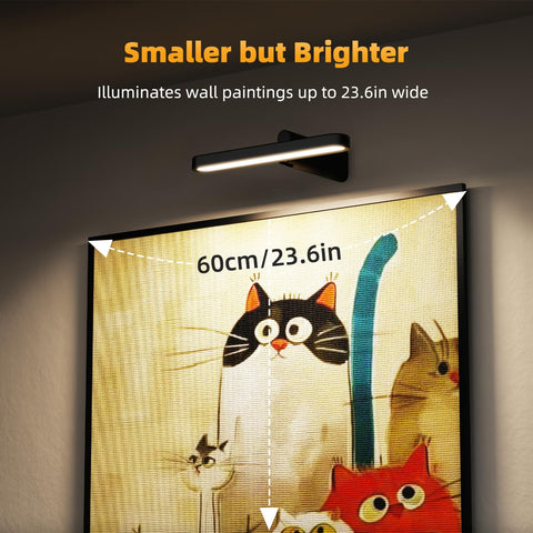 Coolilumi LED art light with 3CCT for warm to cool tones.