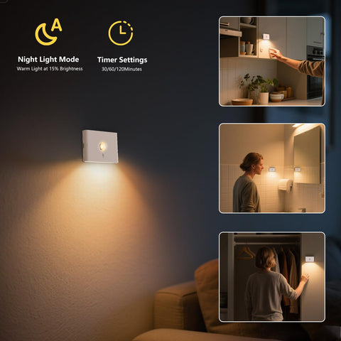 Coolilumi easy-installation light sticks with magnets and adhesive strips