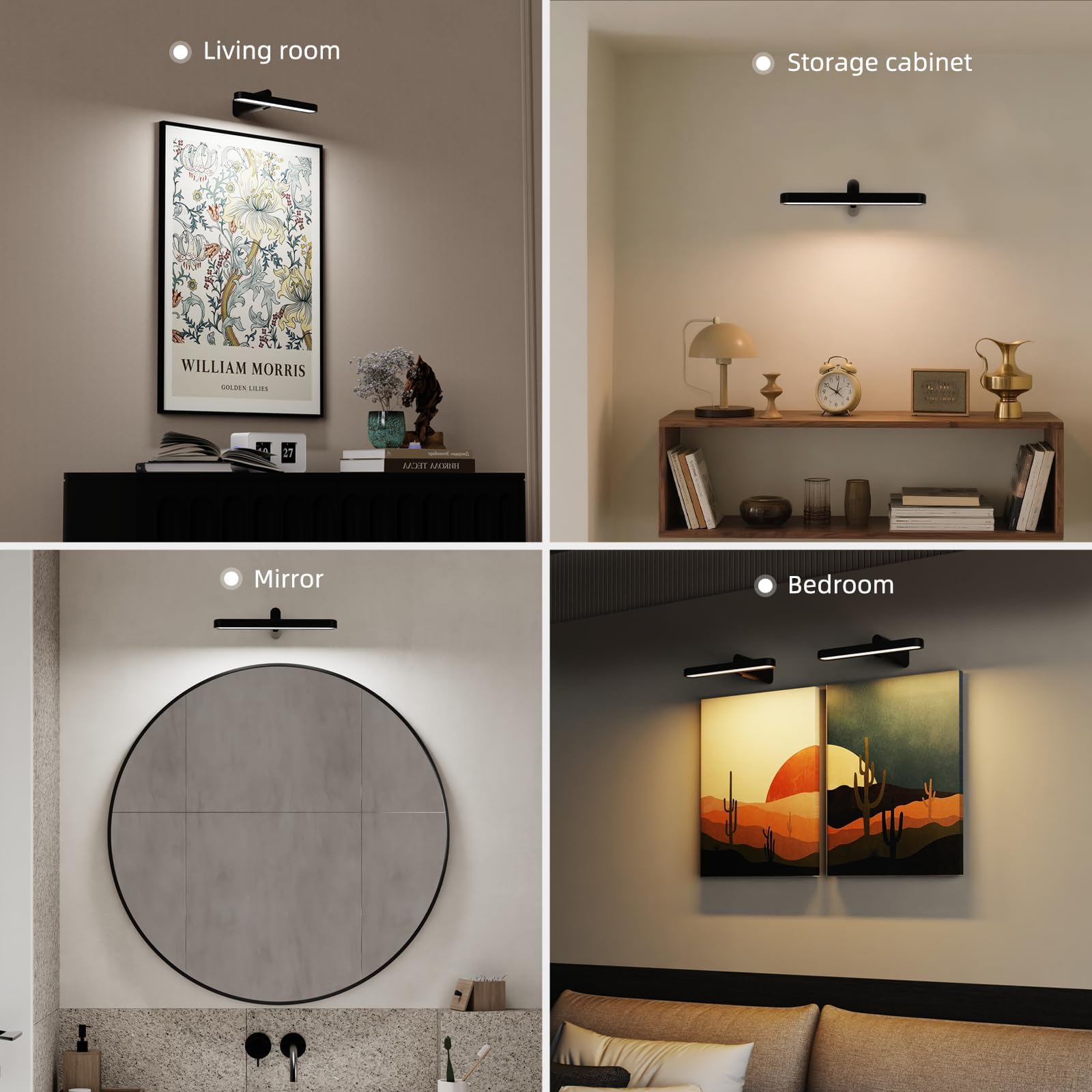 Coolilumi timer function helps manage lighting and conserve battery life.