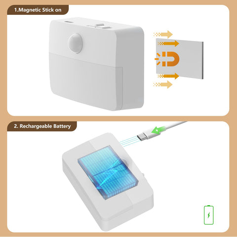 Coolilumi warm white illumination creates a cozy, eye-friendly glow.