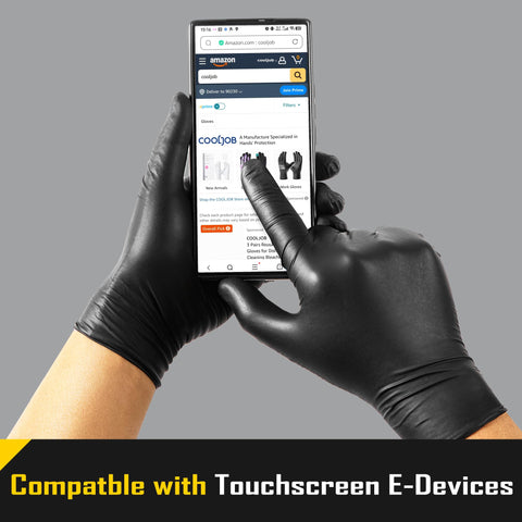 CoolJob 5 Mil gloves offer puncture resistance for tough tasks