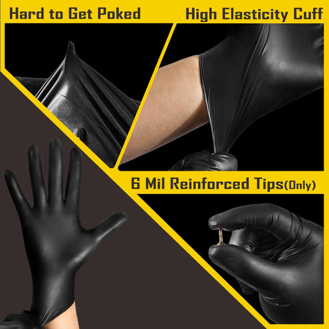 CoolJob nitrile gloves touchscreen compatible for seamless device use