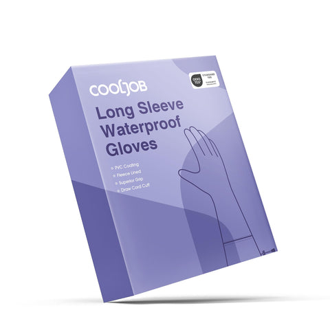 COOLJOB gift-ready packaging waterproof gloves for gardeners and workers