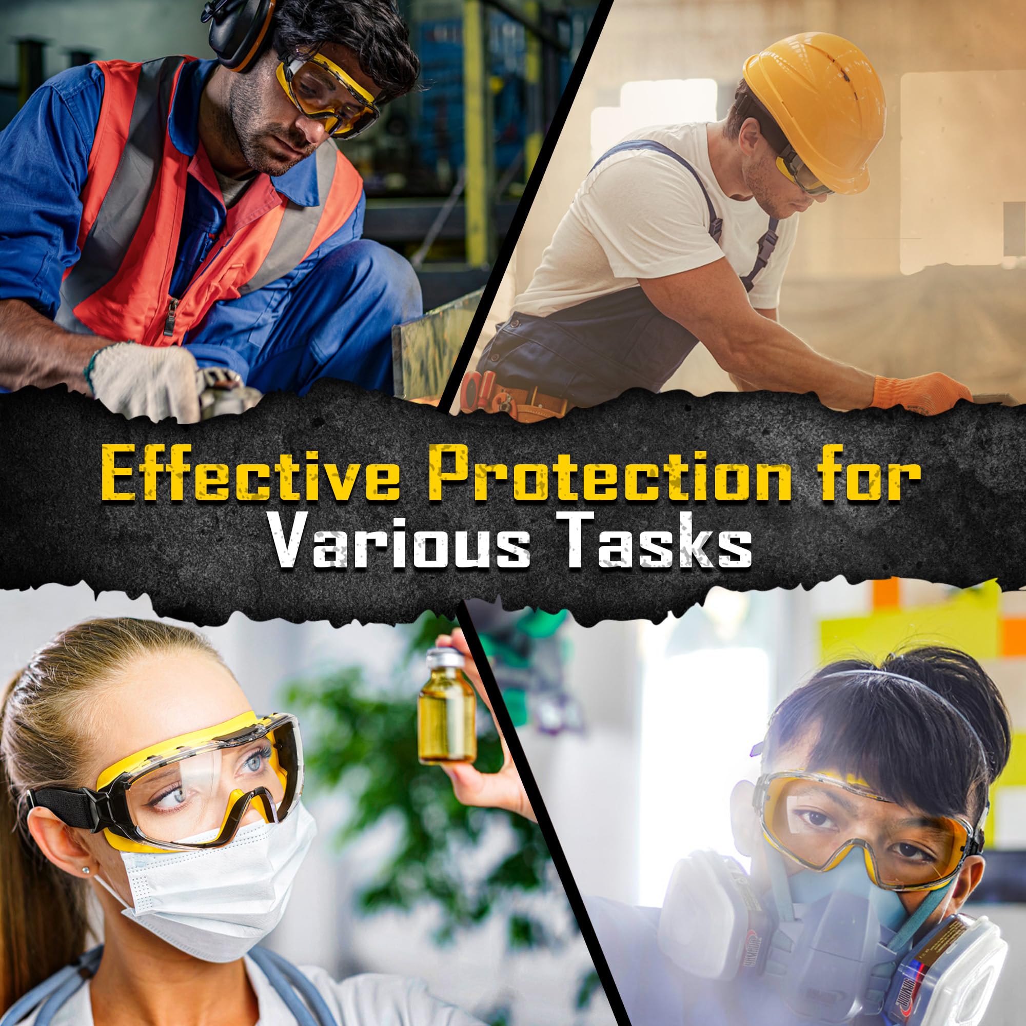 COOLJOB UV protection lenses shield eyes from sunlight.