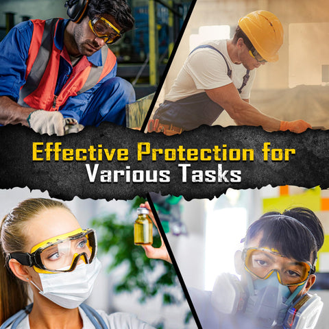 COOLJOB UV protection lenses shield eyes from sunlight.