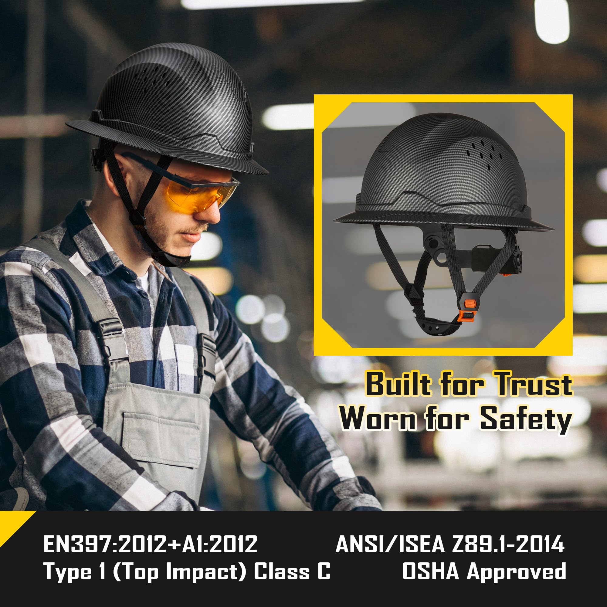 COOLJOB vented helmet side vents promote airflow for hot conditions.