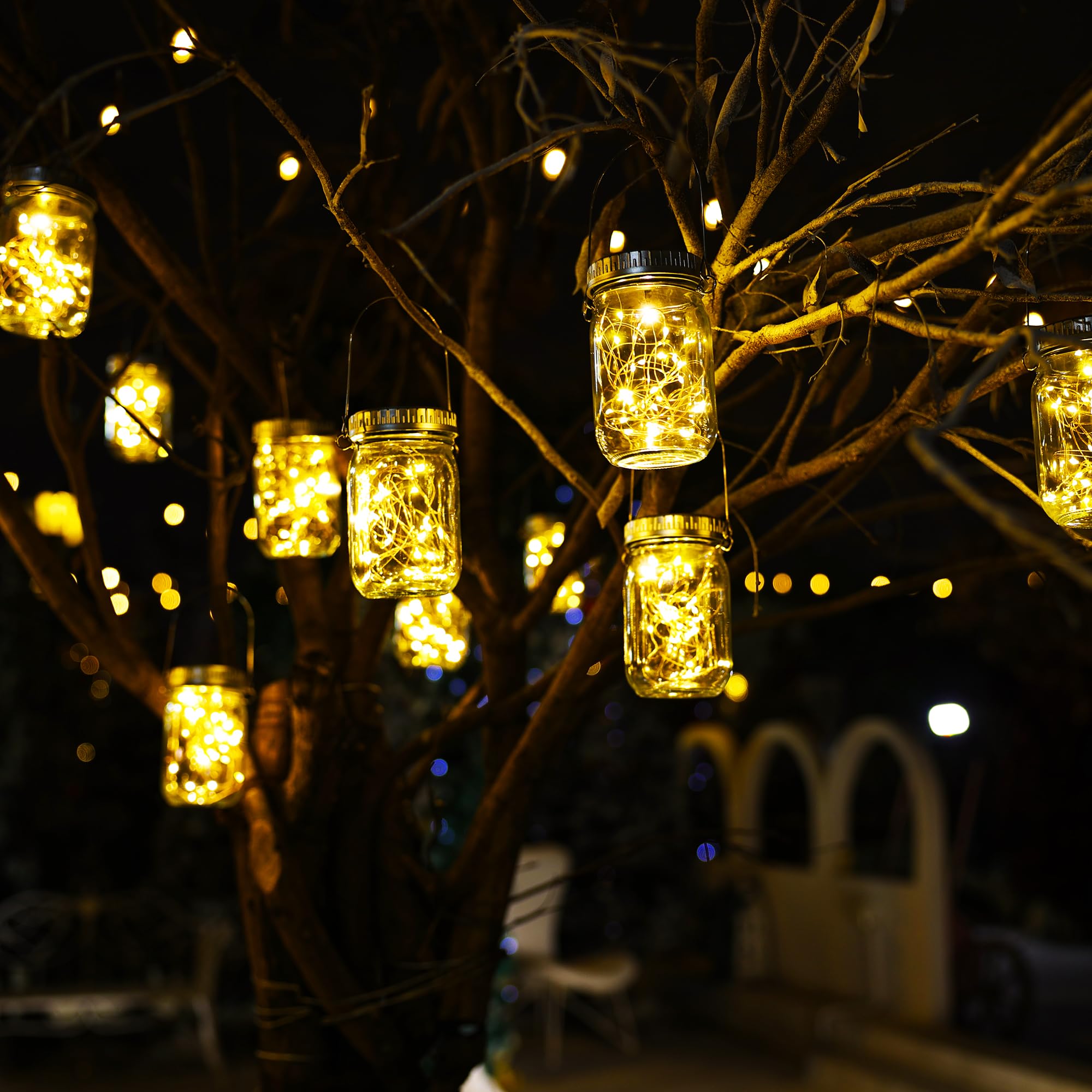 Cooo patio garden glow during evening gatherings