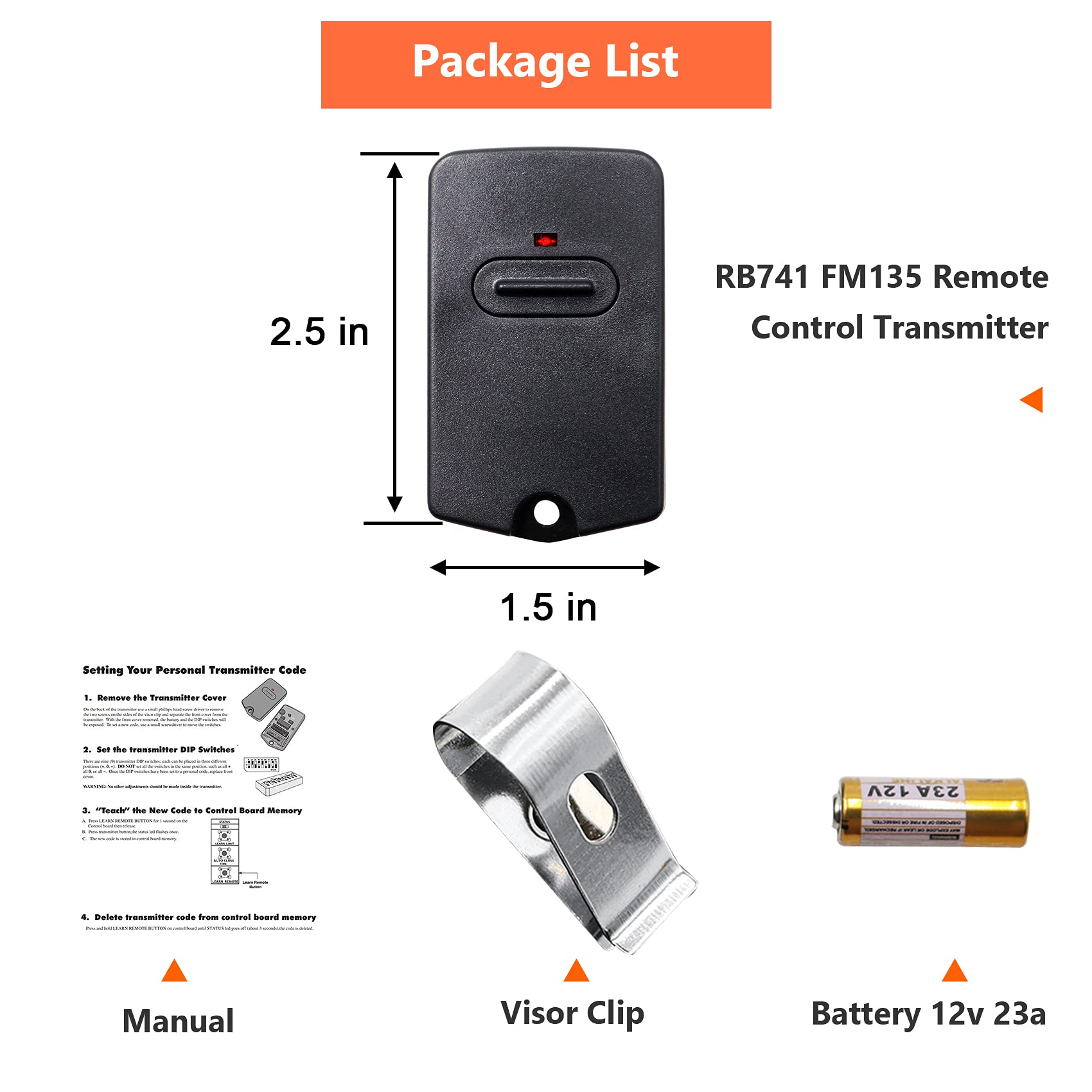 Cooouds RB741 compact design fits on a keychain or pocket.