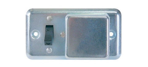 Cooper BP/SSU Bussman side view demonstrates slim profile for tight spaces.