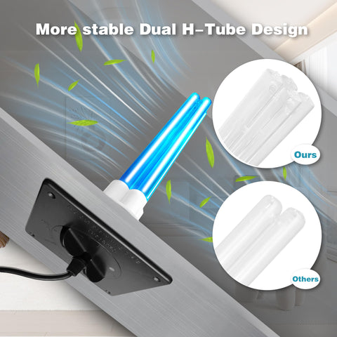 COOSPIDER detachable base enabling quick bulb replacement