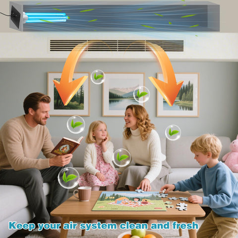 COOSPIDER high-intensity UV-C lamp powering fast cleaning cycles