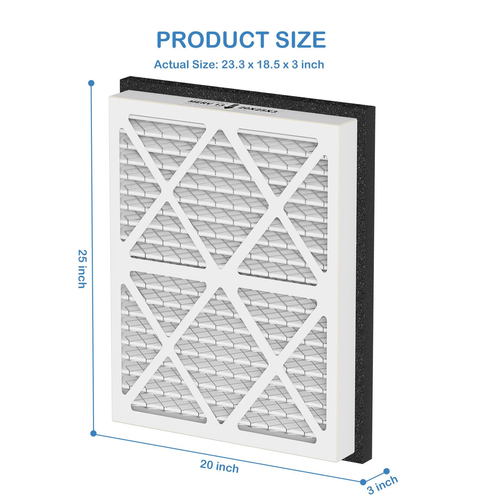 Cooyafan packaging lists size and compatibility for quick checks.