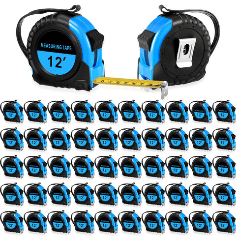 Copkim 50-piece bulk tape measure blue for home and job-site tasks.