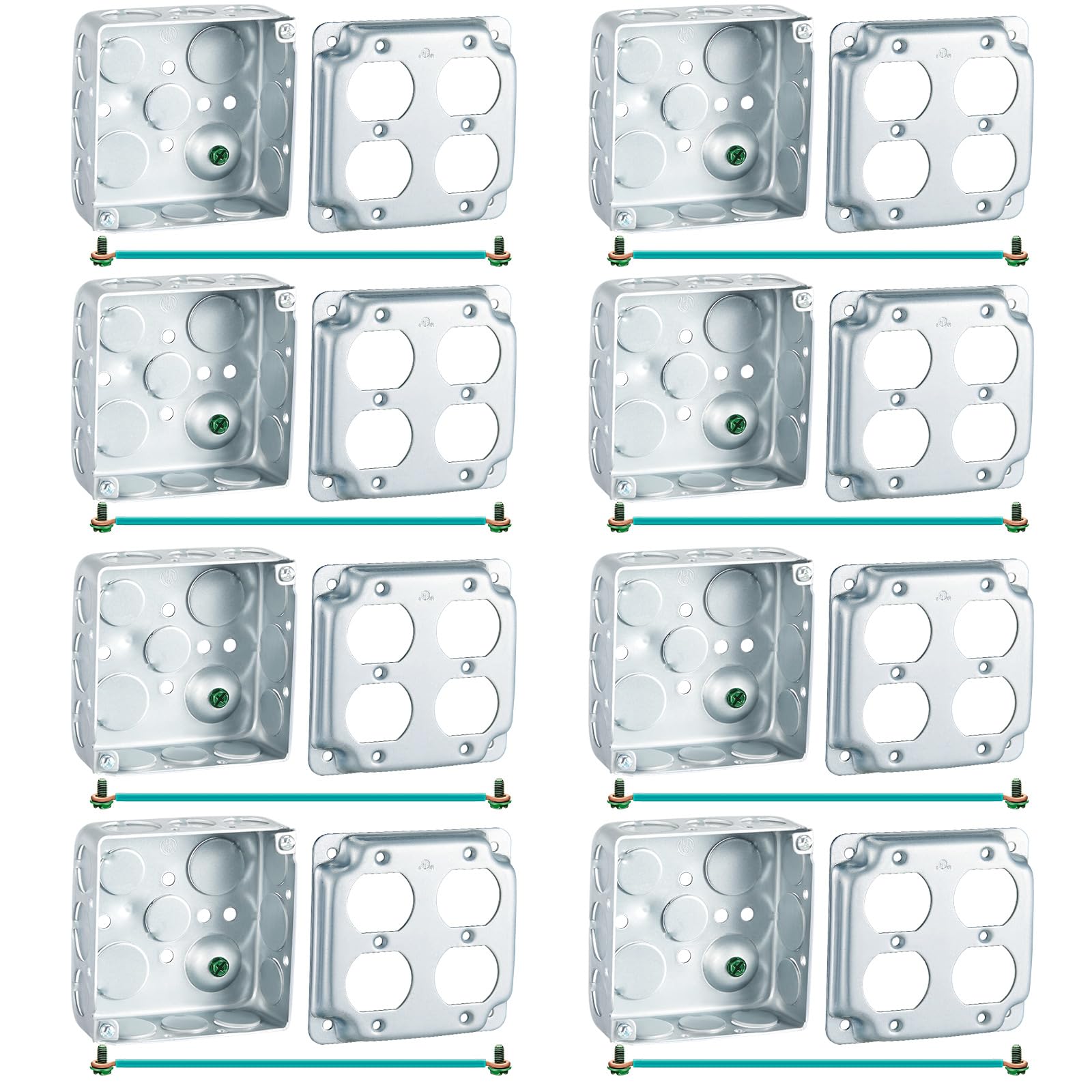 Copkim 8-junction-box kit packaged for easy installation and completeness