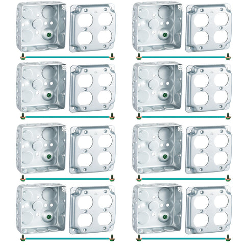 Copkim 8-junction-box kit packaged for easy installation and completeness