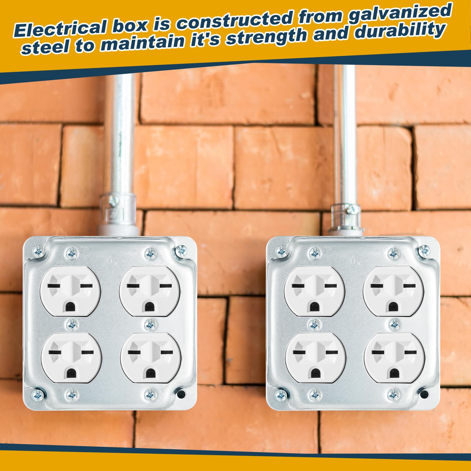 Copkim fireproof two-hour firewall electrical box for safe installations