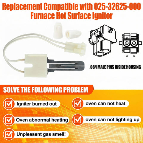 Copkim direct replacement ignitor for easy DIY furnace maintenance