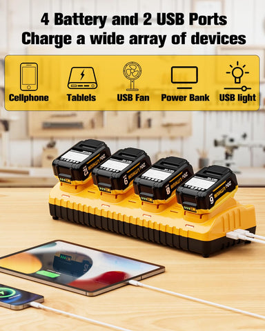 Coraybat smart protection guards against overdischarge and overheating