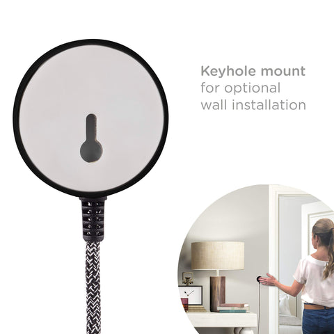 Cordinate 3-prong, 125VAC rating supports lamps and routers safely.