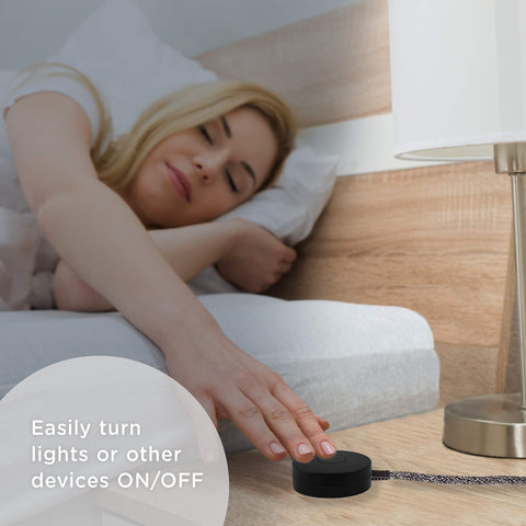Cordinate non-slip base keeps the switch steady on tabletops.