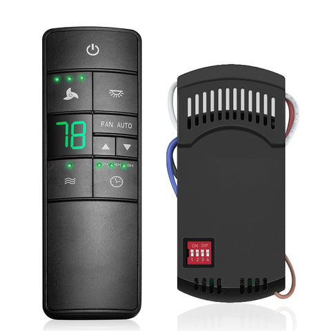 COREBAY 3-speed universal ceiling fan remote assembly enables easy setup