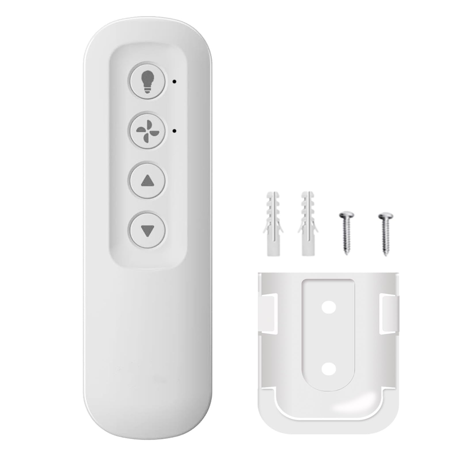 CoreBay ceiling fan remote front view enables quick control from across the room.
