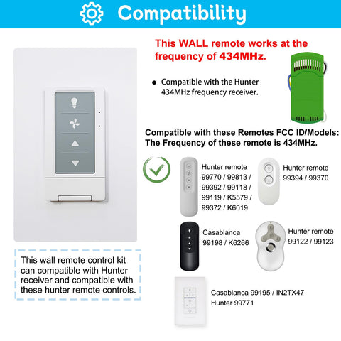 COREBAY remote control included for convenient operation