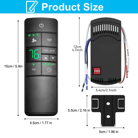 COREBAY timer settings 2/4/8 hours for convenience
